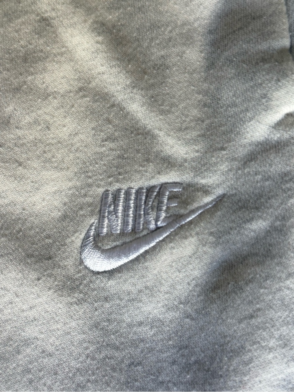 Nike Sportswear Club Fleece Joggers – Light Gray/Oatmeal - Picture 2 of 5